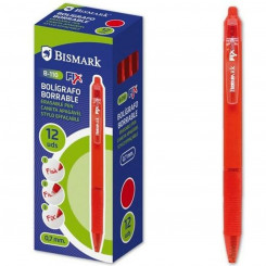 Pen Bismark B-110 Fix Red 0,7 mm (12 Pieces)
