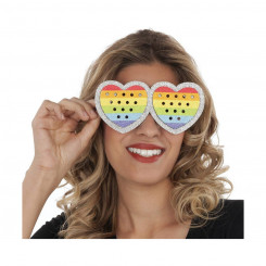 Glasses My Other Me Heart Multicolour PVC (One size)