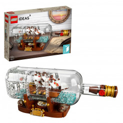 Игровой набор Lego Ideas: Корабль в бутылке 92177 962 детали 31 x 10 x 10 см