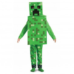 Lastele mõeldud kostüüm Minecraft Creeper, 3 tükki rohelist