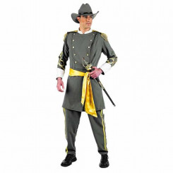 Costume for Adults Limit Costumes Confederate soldier 4 Pieces Multicolour