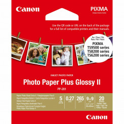Läikiv fotopaber Canon Plus Glossy II 9 x 9 cm