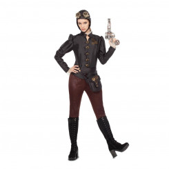 Costume for Adults My Other Me Aircraft Pilot Steampunk (4 Pieces)