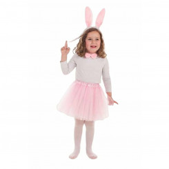 Kostüüm lastele Tutu Little Rabbit Heleroosa, 4 tükki, roosa
