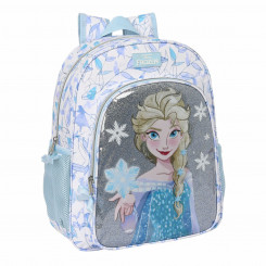 Школьная сумка Frozen Memories Серебристый Синий Белый 32 X 38 X 12 см