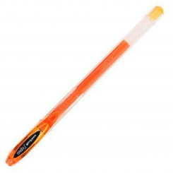 Ручка с жидкими чернилами Uni-Ball Роллер Signo Basicos UM-120 Оранжевый 0,5 мм (12 шт.)