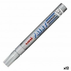 Перманентный маркер Uni-Ball PX-20 Silver 2,8 мм (12 шт.)
