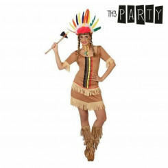 Maskeraadi kostüüm täiskasvanutele Ameerika indiaanlane