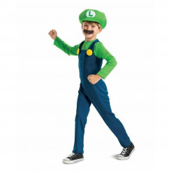 Maskeraadi kostüüm lastele Super Mario Luigi 2 Tükid, osad