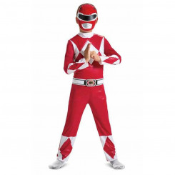 Maskeraadi kostüüm lastele Power Rangers Mighty Morphin Punane 2 Tükid, osad
