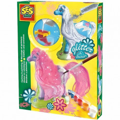 Colouring pencils SES Creative Cast and paint Horse with mane