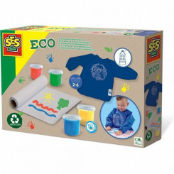 Рисование пальцами SES Creative Finger painting kit with Eco apron