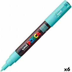 Marker POSCA PC-1M Roheline/Sinine (6 Ühikut)