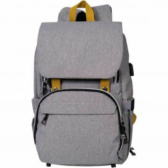 Diaper Changing Bag Baby on Board Freestyle Yellowstone Grey Mustard
