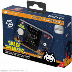 Teisaldatav Mängukonsool My Arcade Pocket Player PRO - Space Invaders Retro Games