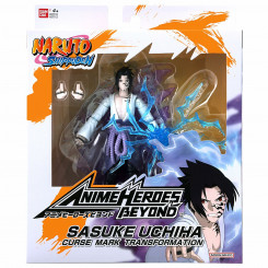 Action Figure Naruto Shippuden Bandai Anime Heroes Beyond: Sasuke Uchiha 17 cm