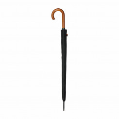 Automatic umbrella C-Collection Clima Pongee Black 8 Rods (Ø 61 cm)