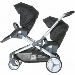 Baby's Pushchair RED CASTLE Evolutwin Black