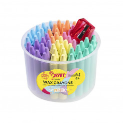 Цветные полужирные карандаши Jovi Jumbo Pastel 60 Предметы Разноцветный