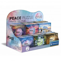 Puzzle Clementoni Peace 500 Pieces 1 Unit