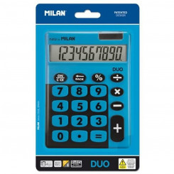 Kalkulaator Milan DUO Sinine 14,5 x 10,6 x 2,1 cm
