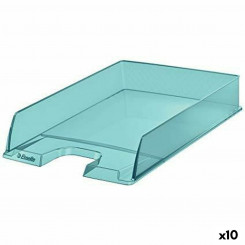 Classification tray Esselte Transparent Blue A4 polystyrene (10 Units)