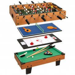 Mitme mängu laud Colorbaby 4-funktsiooniline 81 x 27 x 43 cm