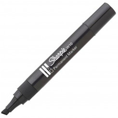 Постоянный маркер Sharpie W10 Чёрный 12 штук