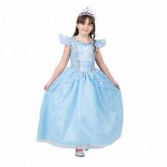 Costume for Children My Other Me Blue Princess 3 Pieces