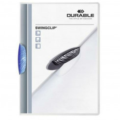 Document holder Durable Swingclip Blue Transparent A4