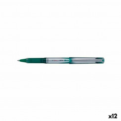 Ручка-роллер Pilot V с шариковой ручкой, зеленая, 0,5 мм (12 шт.)