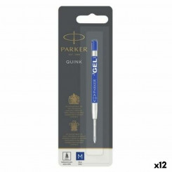 Ballpoint pen refills Parker Quink Flow Blue (12 Units)