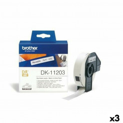 Label roll Brother DK-11203 17 x 87 mm (3 Units)