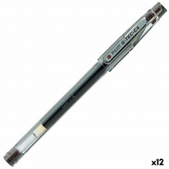 Ручка гелевая Pilot G-TEC C4 Коричневая 0,2 мм (12 шт.)