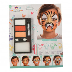 Набор для макияжа My Other Me Tiger 24 x 20 см Унисекс Многоцветный