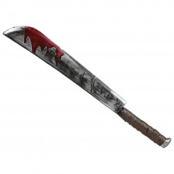 Knife 74 cm Bloody Halloween Multicolored
