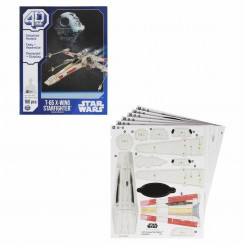 Construction set Star Wars T-65 X-Wing Starfighter 160 Pieces, parts 38 x 34.5 x 26 cm Multicolor