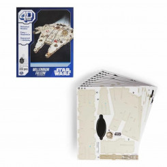 Konstruktsioon komplekt Star Wars Millennium Falcon 223 piezas 43 x 31,4 x 22,4 cm Hall Mitmevärviline