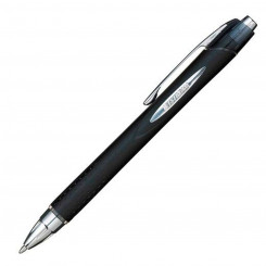 Liquid ink pen Uni-Ball Jetstream Black 1 mm (12 Pieces, parts)