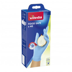 Одноразовые перчатки Vileda Food Safe 171013 S/M (40 шт.)