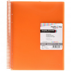 Organizer folder Grafoplas Maxiplás Orange A4