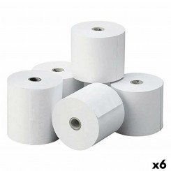 White Thermal paper Fabrisa 80 x 80 x 12 mm 48 Units