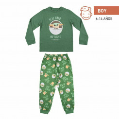 Пижама Детская Мандалорец Темно-зеленая