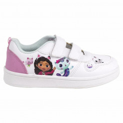 Sports shoes for children Gabby's Dollhouse Velcro White