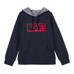 Sweatshirt with hood, children's Marvel Dark blue