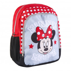 Школьный рюкзак Minnie Mouse Красный (32 х 41 х 14 см)
