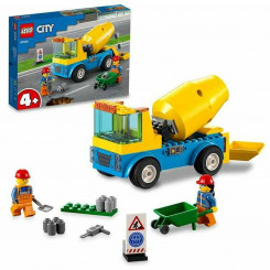 Playset Lego 60325 Cement Mixer Truck 60325 (85 pcs)