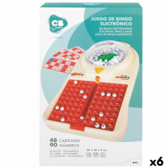 Automatic bingo Colorbaby Cardboard Plastic mass (6 Units)