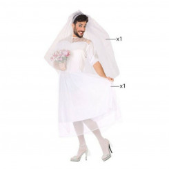 Masquerade costume for adults (2 pcs) Bride Wedding dress