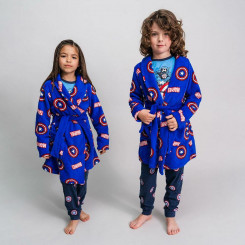 Children's dressing gown Marvel Blue